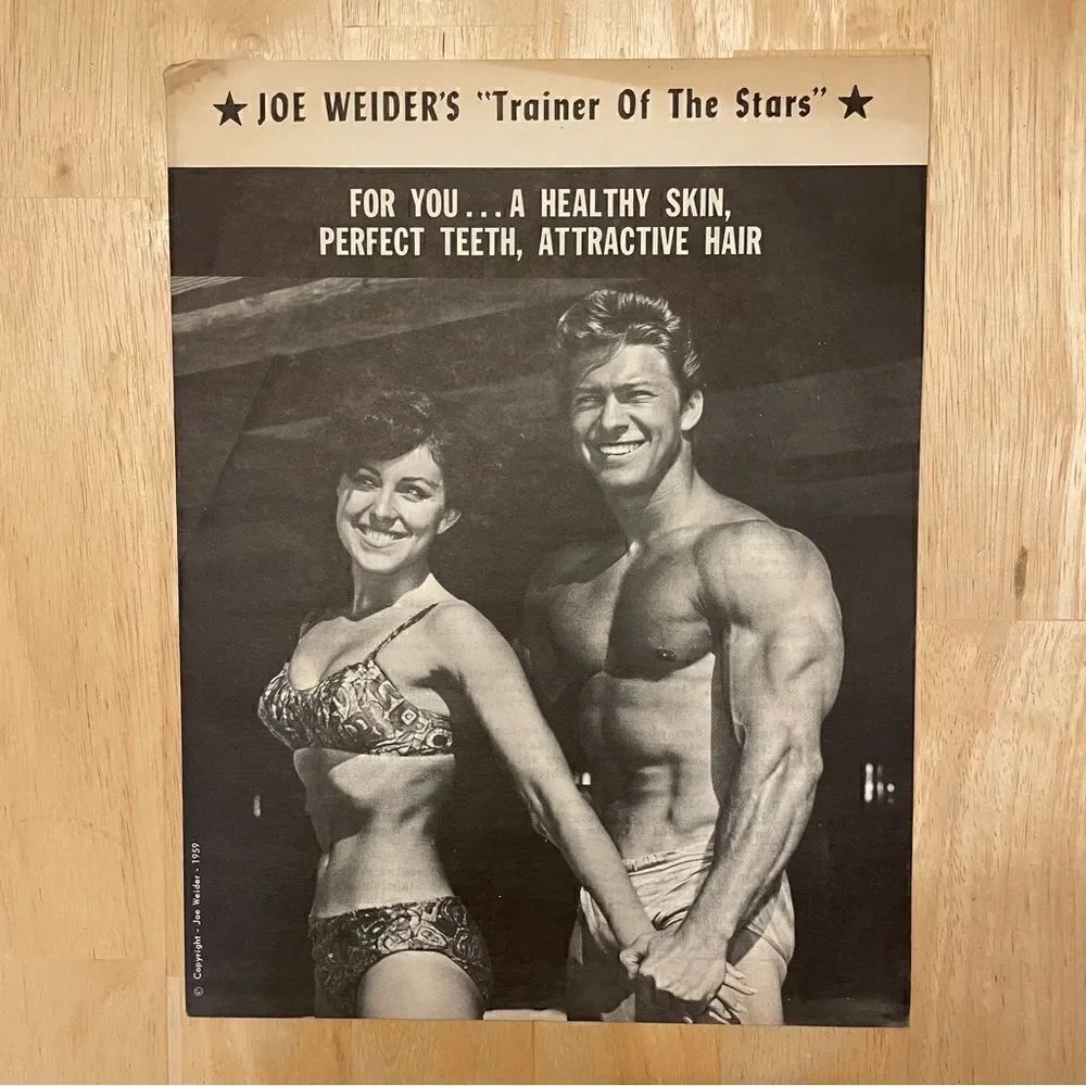 Vintage Joe Weider For You A Healthy Skin Perfect Teeth Attractive Hair Booklet